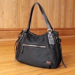 Dooney & Bourke Nylon and Leather Shoulder Bag